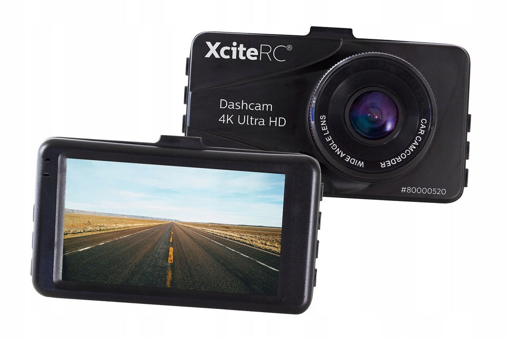 4K XciteRC UHD IPS 3" Car Camera