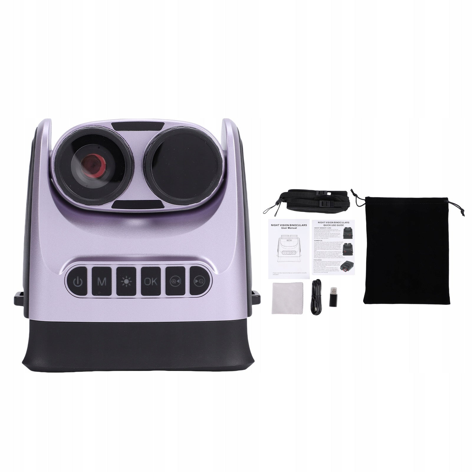 4K binoculars, full color, 15x zoom, 48 MP HD camera with compass, call Model 5920HSLA