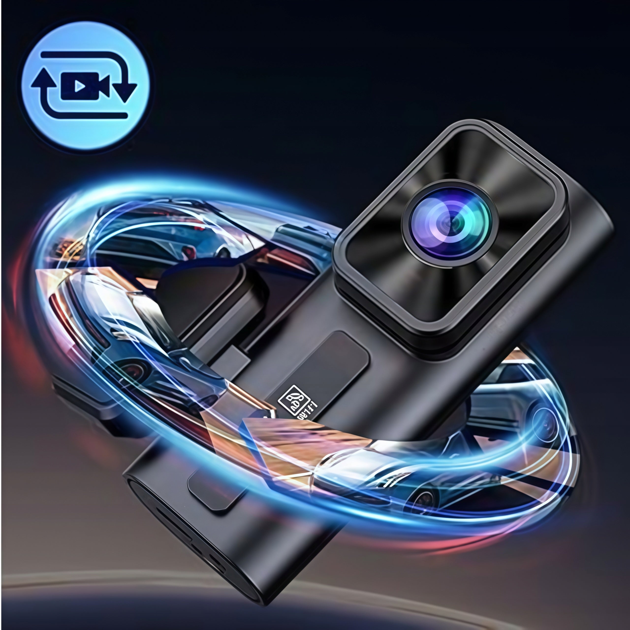 4K front and rear car camera with Wi-Fi and app Packaging status original