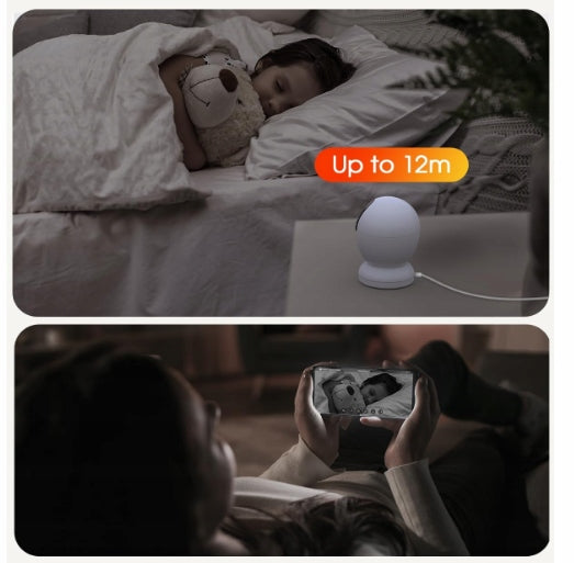 4MP WiFi IP Camera Rotating 360° Baby Monitor Electronic Usogood Manufacturer code B0D1QLRSNP