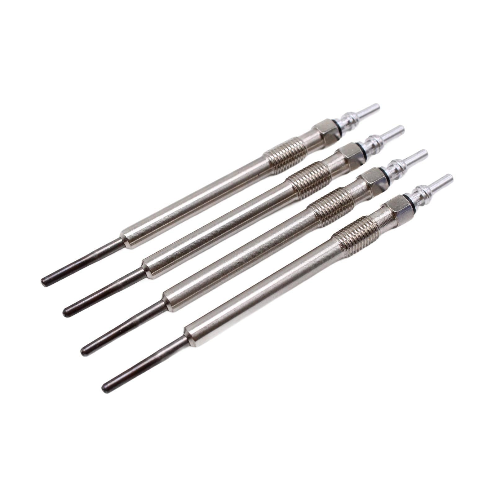 4Pcs Glow Plugs Genuine Parts Accessories Sturdy Metal Easy to Install