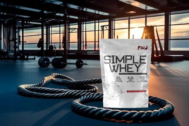 4U Nutrition Simple Whey 700g Cookie Flavour WPC Protein Conditioner Manufacturer code Białko WPC WHEY ciasteczko