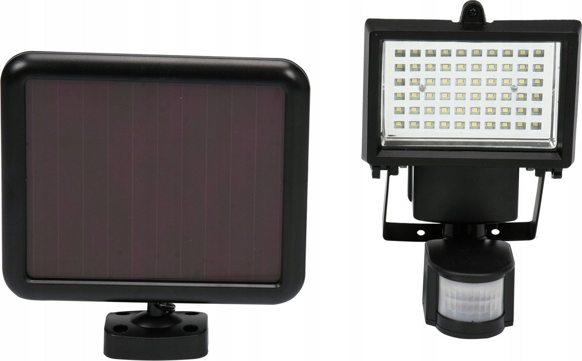 4W SOLAR LED HEADLIGHT WITH MOTION SENSOR YATO Batteries included no