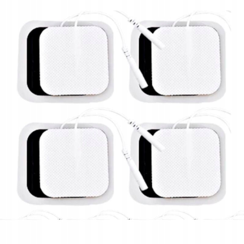 4X GEL ELECTRODES FOR ELECTROSTIMULATOR GEL ELECTRODE TENS EMS PIN2 Medical device no