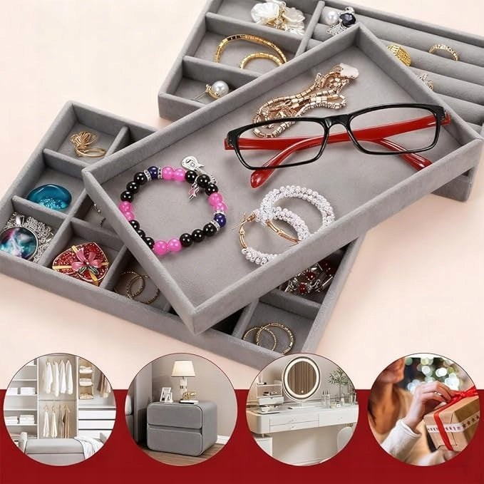4X JEWELRY ORGANIZER CARTRIDGE FOR CABINET DRAWER STORAGE Brand no brand
