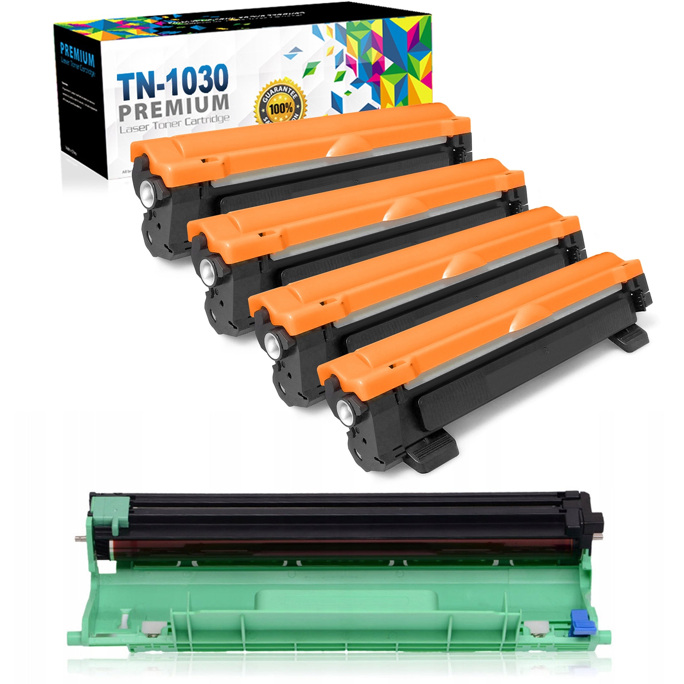 4X Toner + Drum for Brother DCP-1610W DCP-1610WE