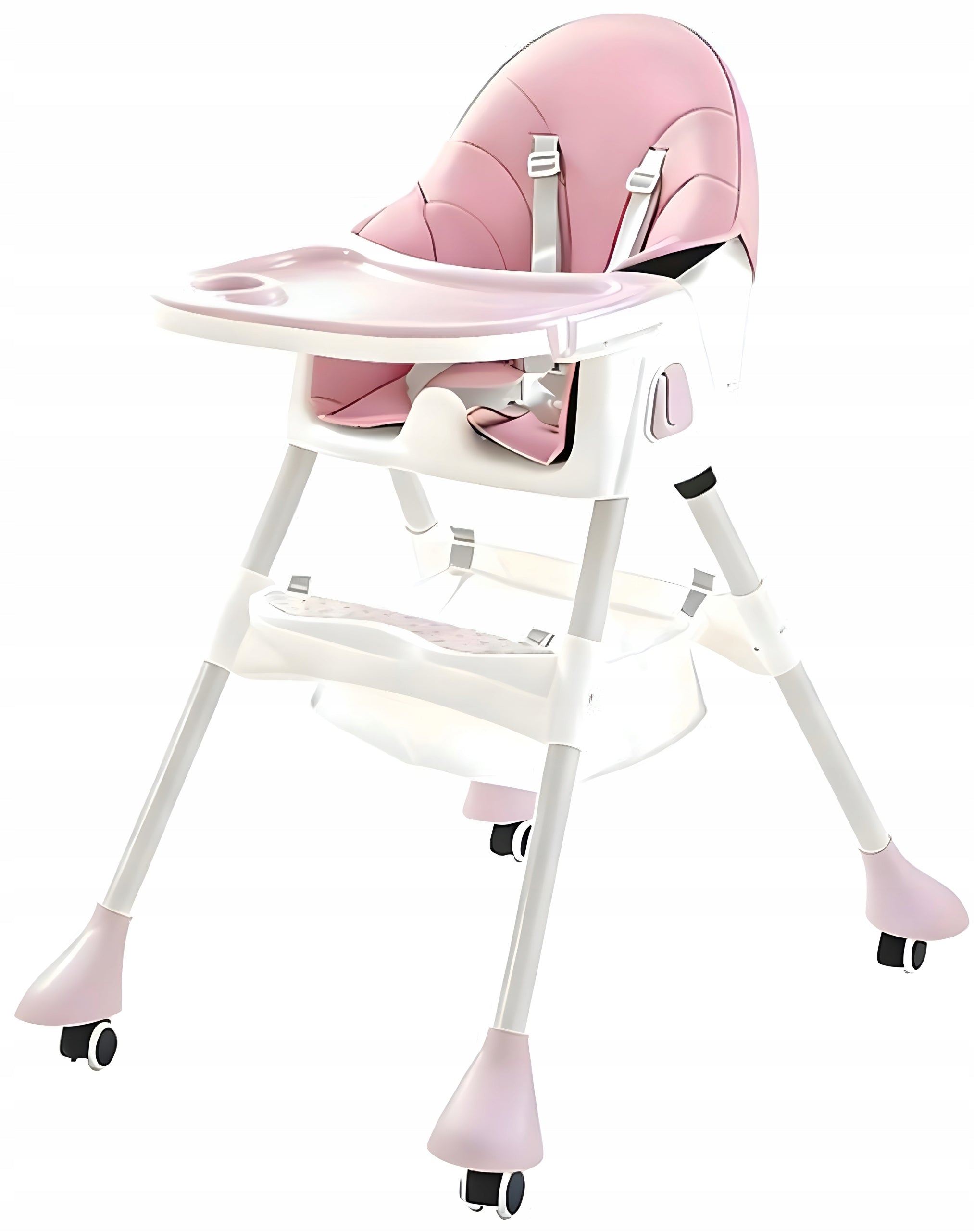 4in1 Folding Baby Seat Highchair Tray Pink Manufacturer code KDK03 różowy N