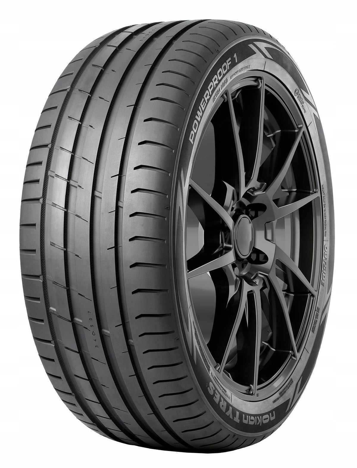 4x 245/45ZR19 NOKIAN POWERPROOF 1 102 Y tyres