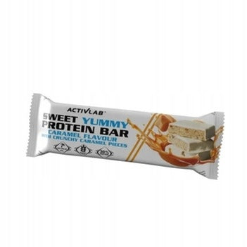 4x 50g ACTIVLAB sweet yummy protein bar caramel flavour Expiration date at least 3 months from the date of purchase