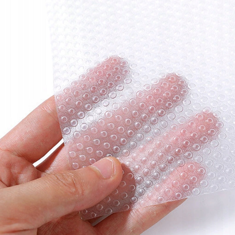 4x ANTIBACTERIAL FRIDGE MAT SHELF BACKING Length 45 cm