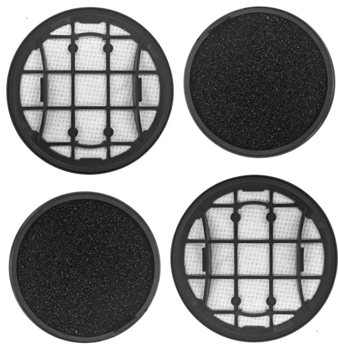 4x Filter for HEPA vacuum cleaner outlet replacement Philips 7000 8000
