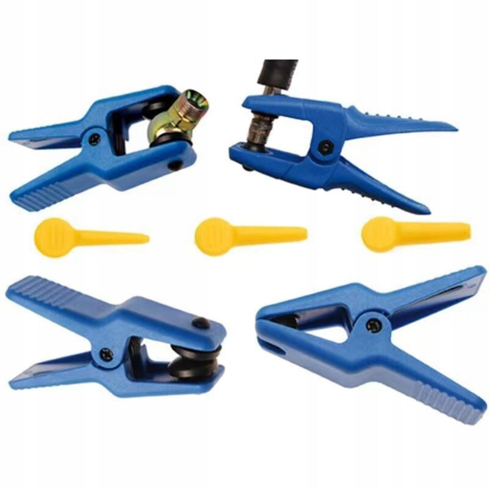 4x Fluid Line Stopper Set Auto Repair Fluid Line Stop Clamps for Fuel Rail Brand no brand