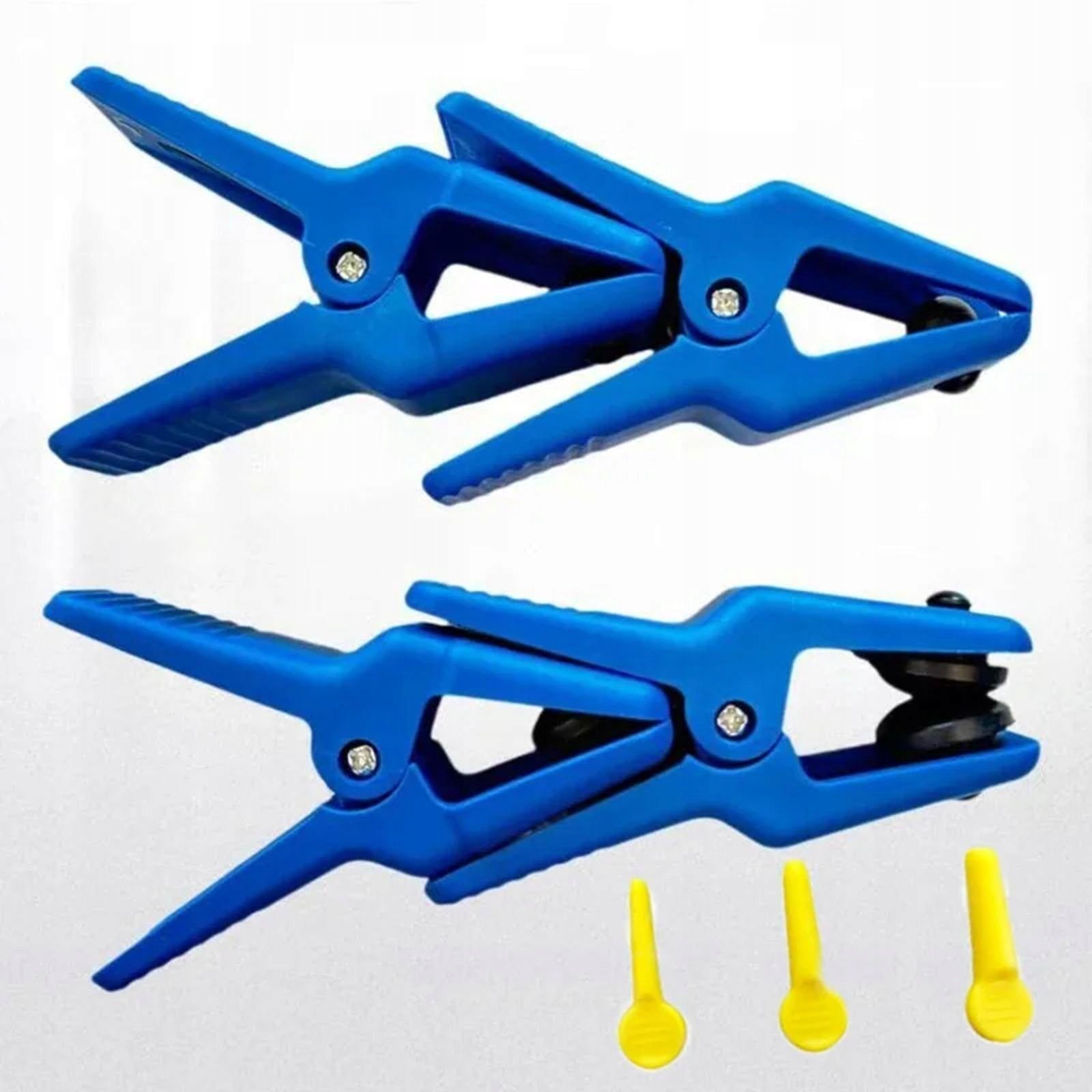 4x Fluid Line Stopper Set Auto Repair Fluid Line Stop Clamps for Fuel Rail