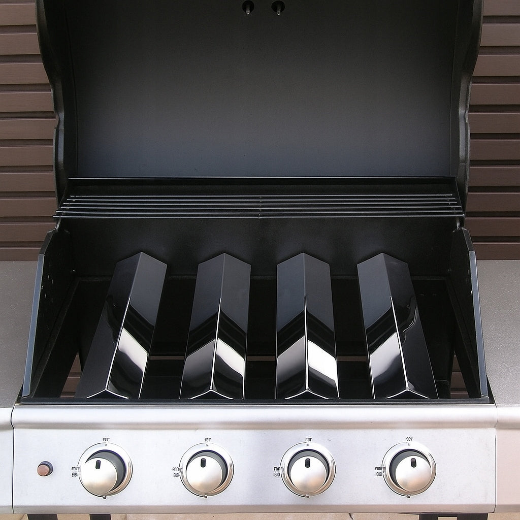4x Gas grill torch cover 345/95 stainless aromatizer Kind other