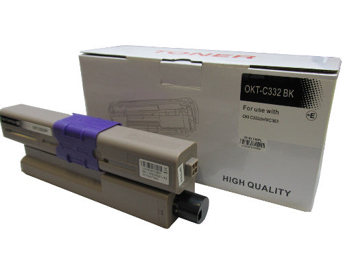4x High Performance Toner Cartridge for OKI C332, OKI C332dn, C332dnw, MC363dn, Set Manufacturer code 4x Toner OKI C332, Zamiennik MegaPaka