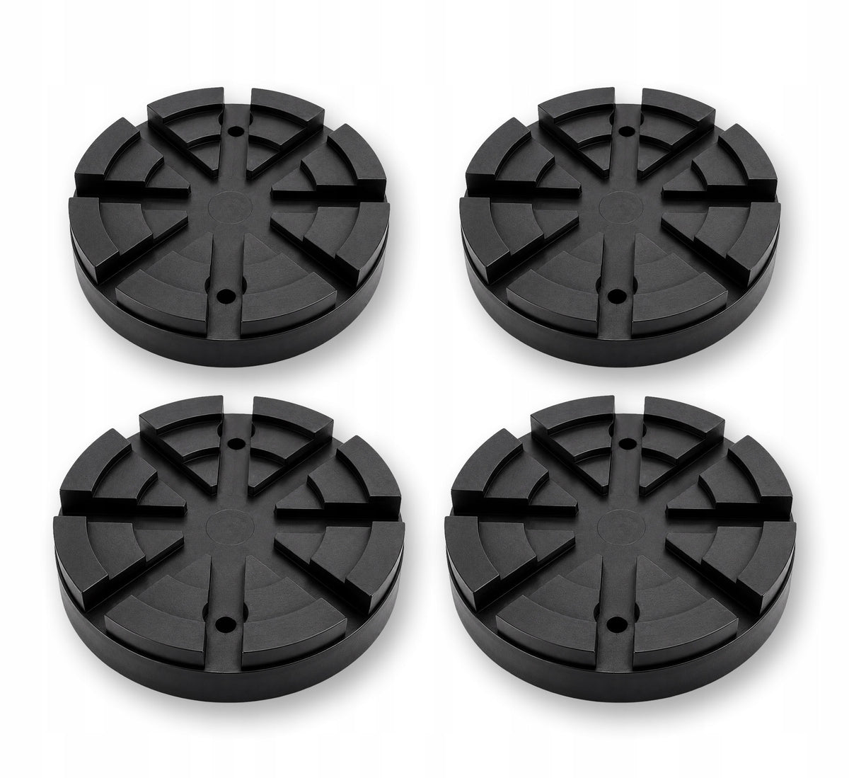 4x Nussbaum 125mm M6 lift rubber cover set washers workshop