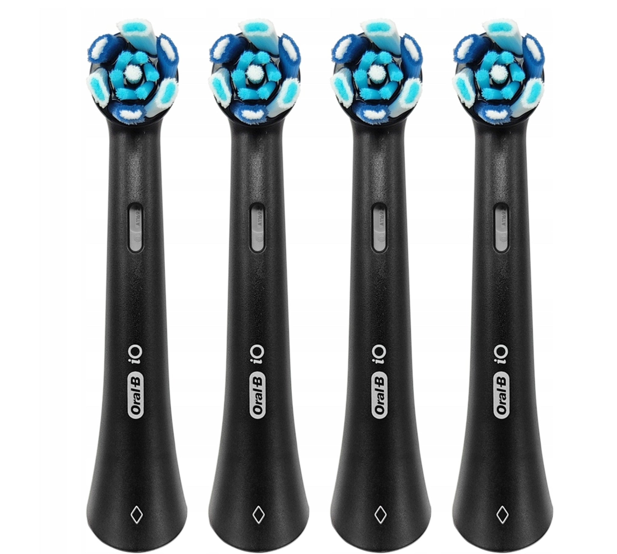 4x ORAL-B BRAUN BLACK ULTIMATE CLEAN BLACK TIP FOR iO TOOTHBRUSH Manufacturer code 6900075882621