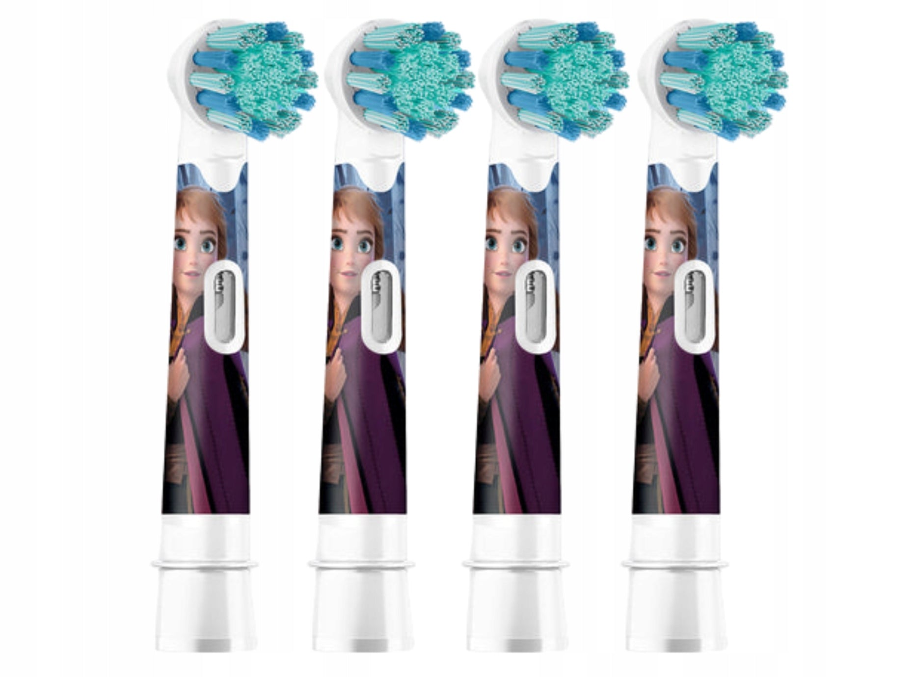 4x Original Oral-B EB10S Iceland Toothbrush Tips for Kids Packaging status original