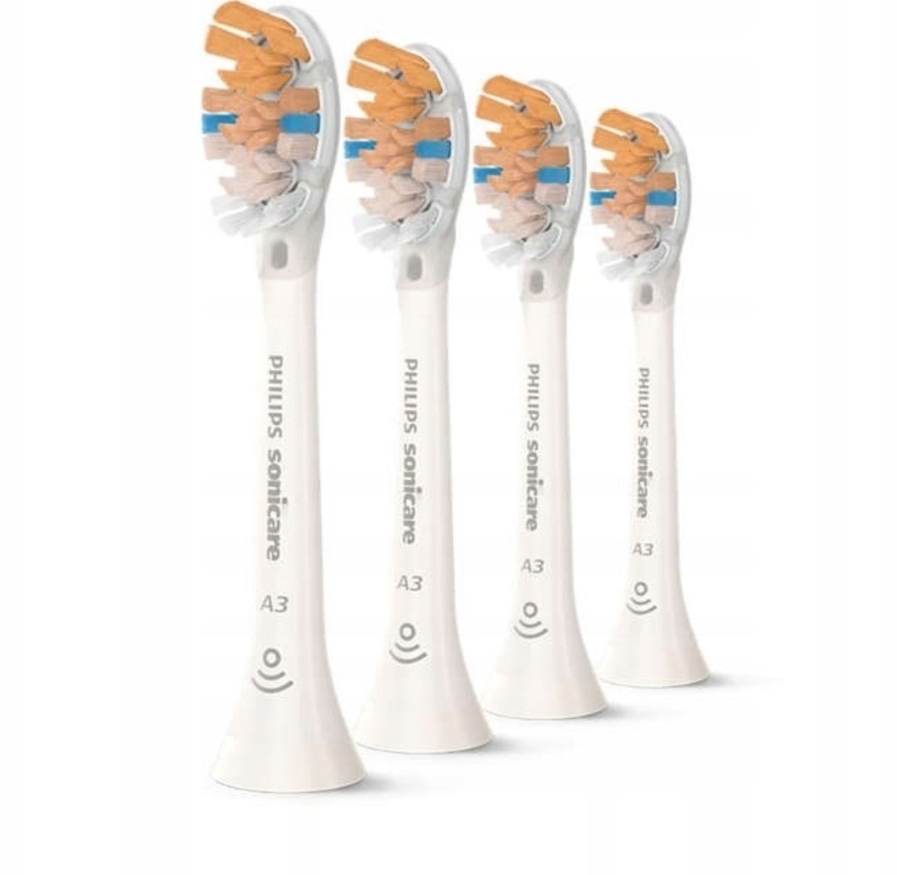 4x PHILIPS SONICARE Premium All-in-One Brush Tips hx9094 White Packaging status original