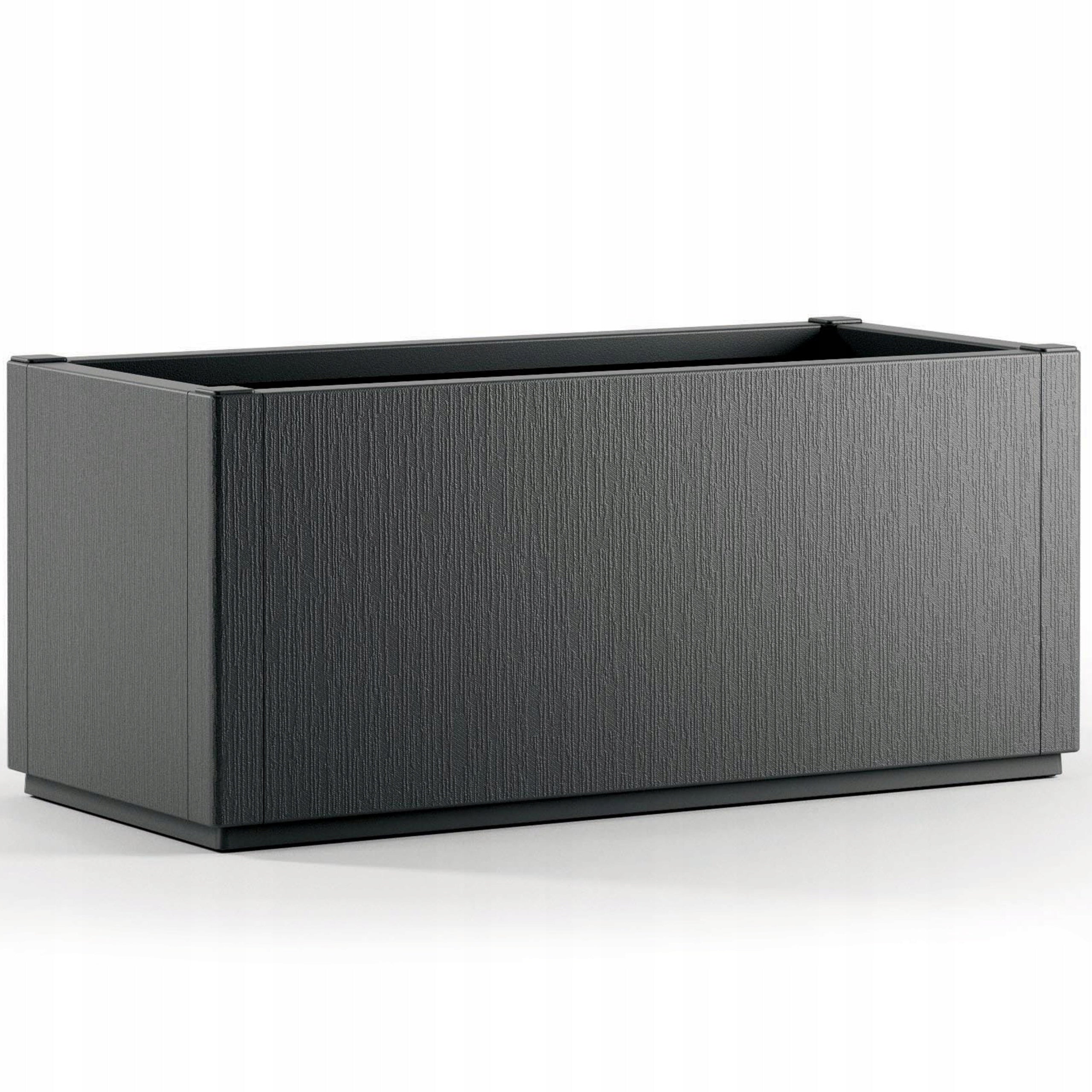 4x PLANTER FLOWER POT BALCONY BOX GARDEN TERRACE 80cm ANTHRACITE EAN (GTIN) 4251779135004