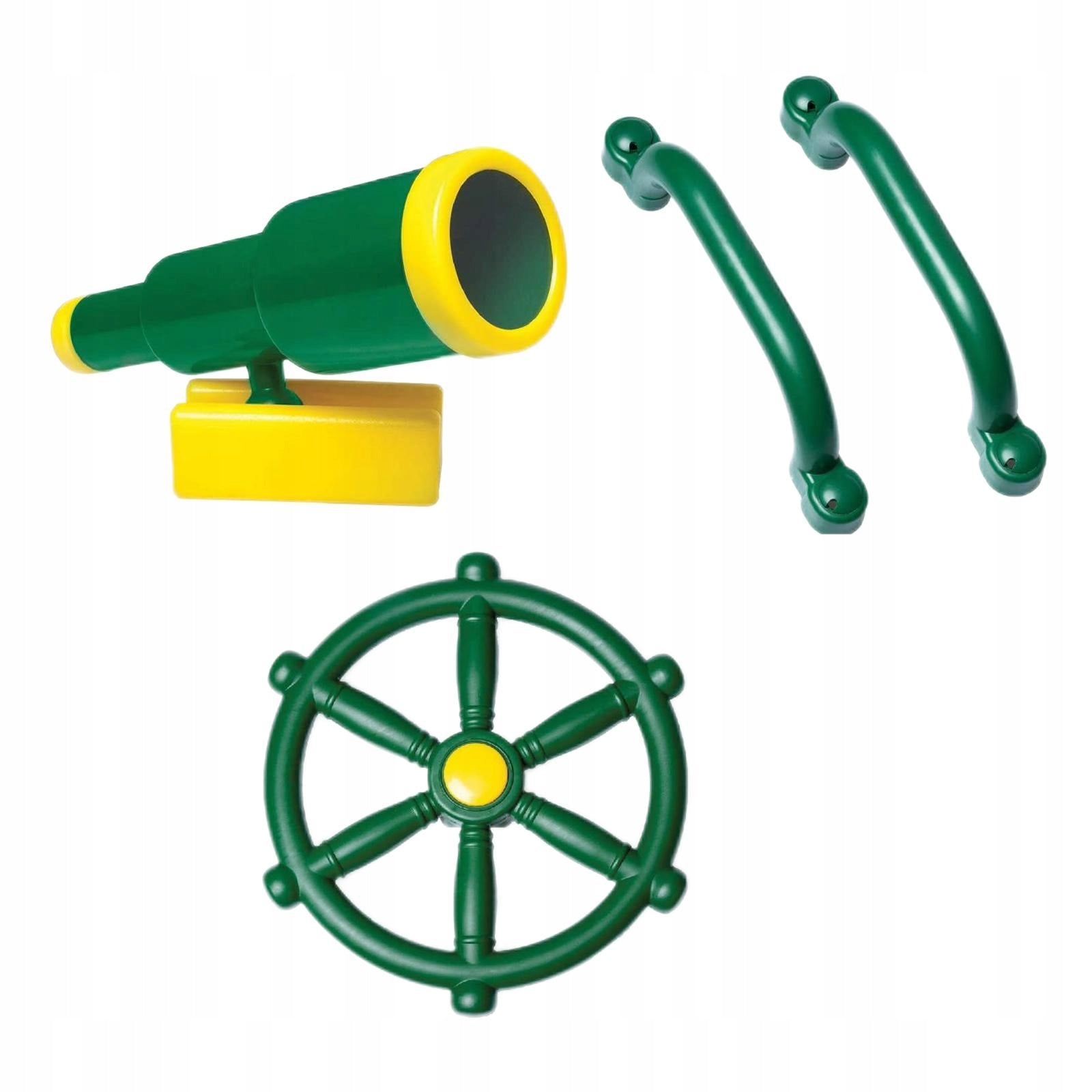 4x Playground Equipment Set,Kids Pirate