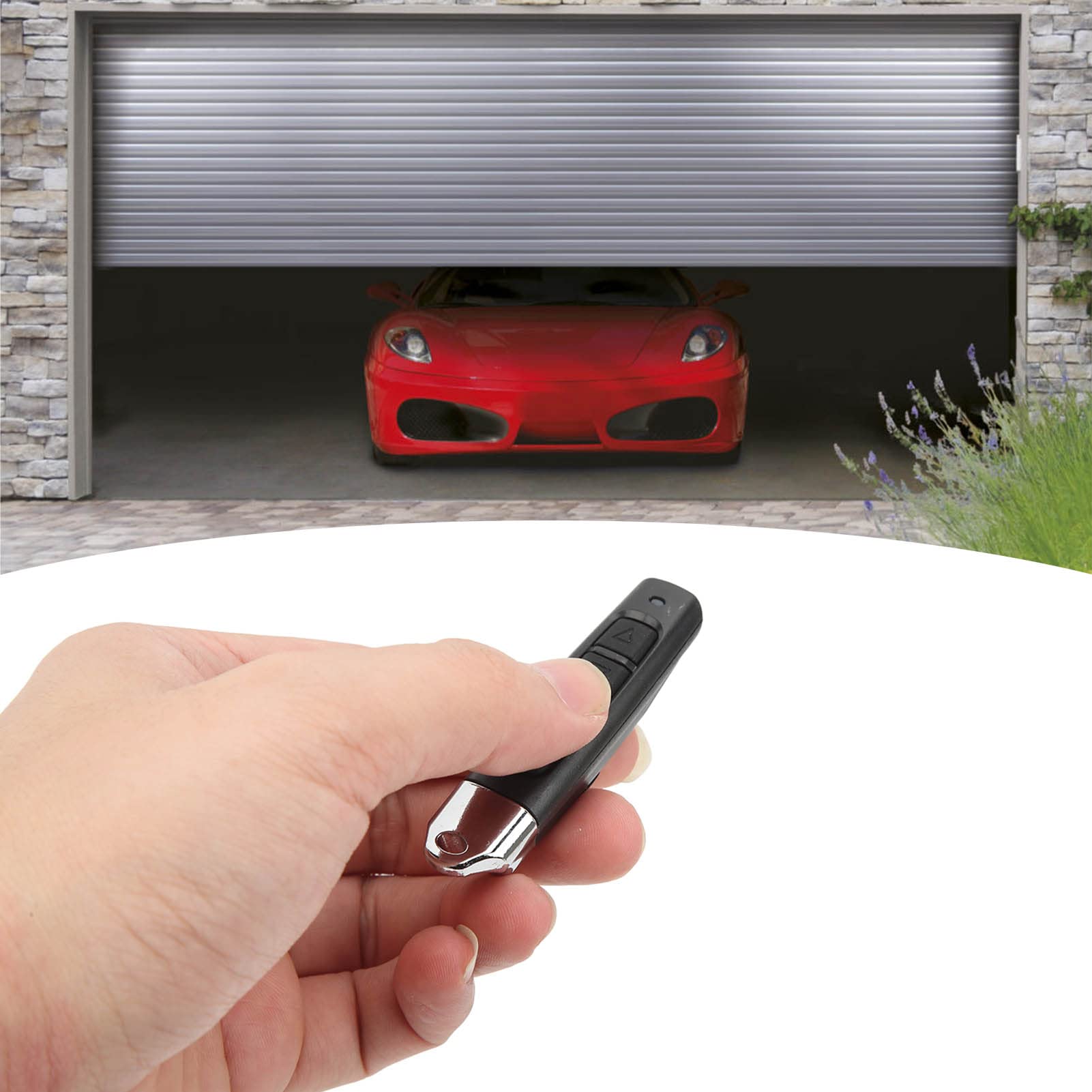 4x SELF-COPYING REMOTE CONTROL FOR GATE UNIVERSAL FOR ALARM Frequency 433 MHz