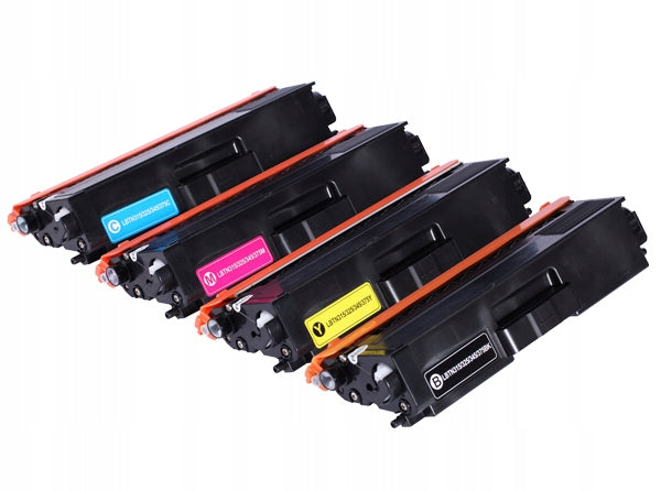 4x TONER CARTRIDGE FOR BROTHER DCP-9270CDN HL-4140CN PRINTER Color black red (magenta) blue (cyan) yellow