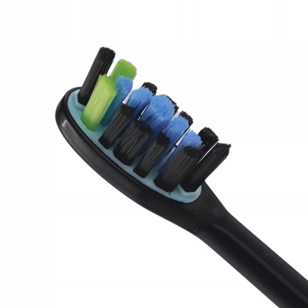 4x Tips for sonic toothbrush SAVE B 903 replacements black Medical device no