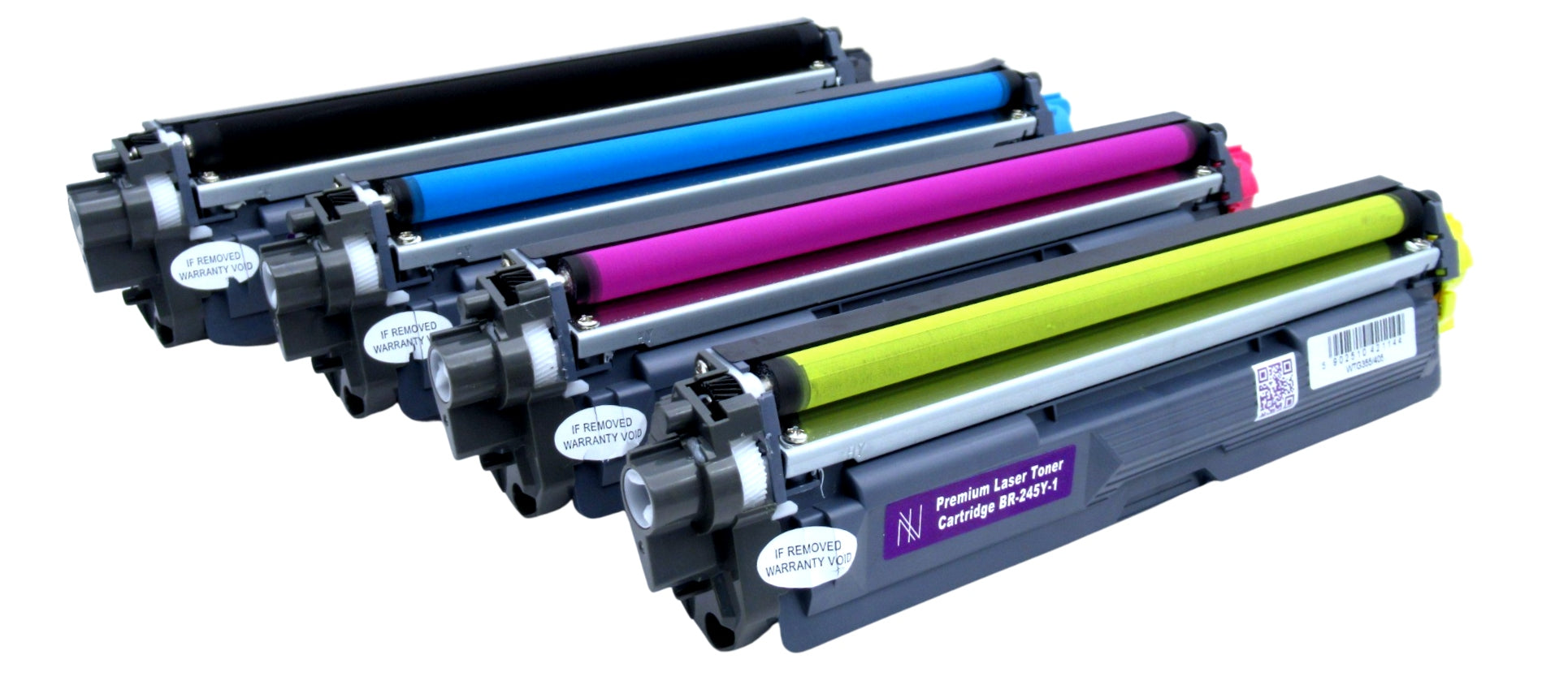 4x Toner Cartridge for Brother DCP-9015CDW DCP-9020CDW HL-3140CW HL-3142CW HL-3150CDN Manufacturer code TN245 TN241 BOX / MFC-9130 9140 / CMYK