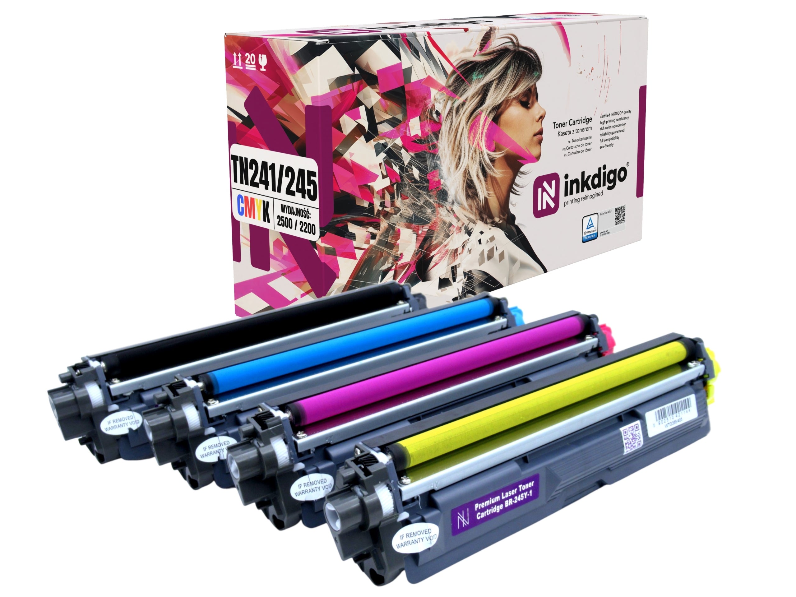 4x Toner Cartridge for Brother DCP-9015CDW DCP-9020CDW HL-3140CW HL-3142CW HL-3150CDN