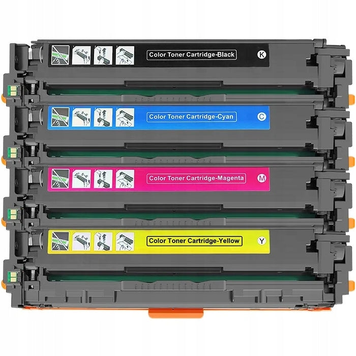 4x Toner Cartridge for HP LaserJet Pro 200 Color MFP M276n CB540A CF210X CE320A