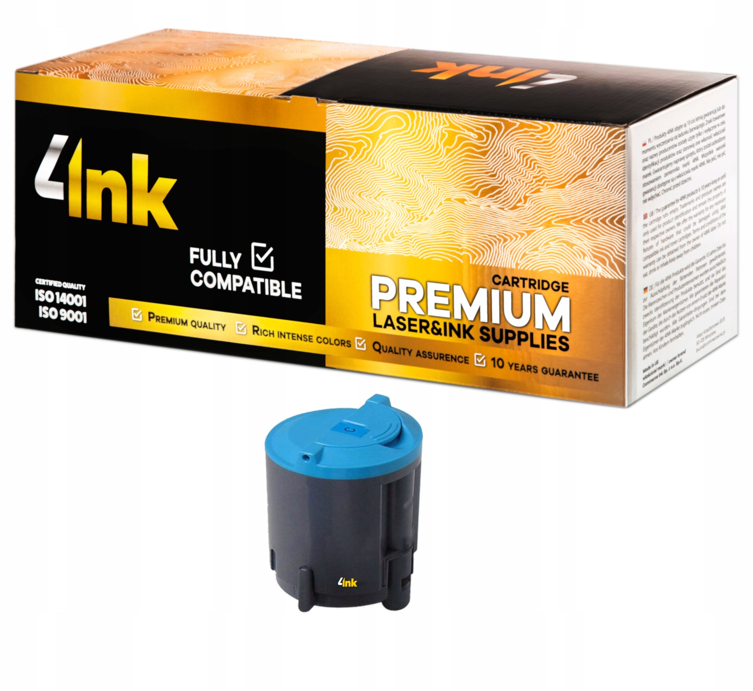 4x Toner Cartridge for Samsung CLX-3160, CLX-3160N, CLX-3160FN Manufacturer code CLP-300 / CLP300 / CLX-2160 / CLX-3160