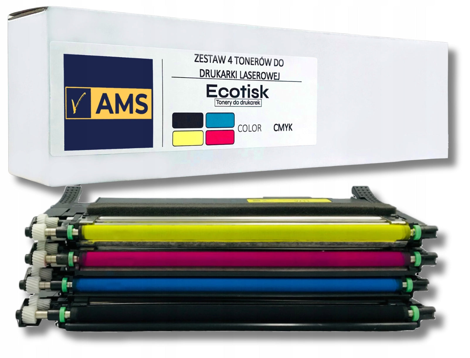 4x Toner cartridge for HP 117A CMYK with CHIP for HP 117A Laser 150A 150NW 178NW 179FNW
