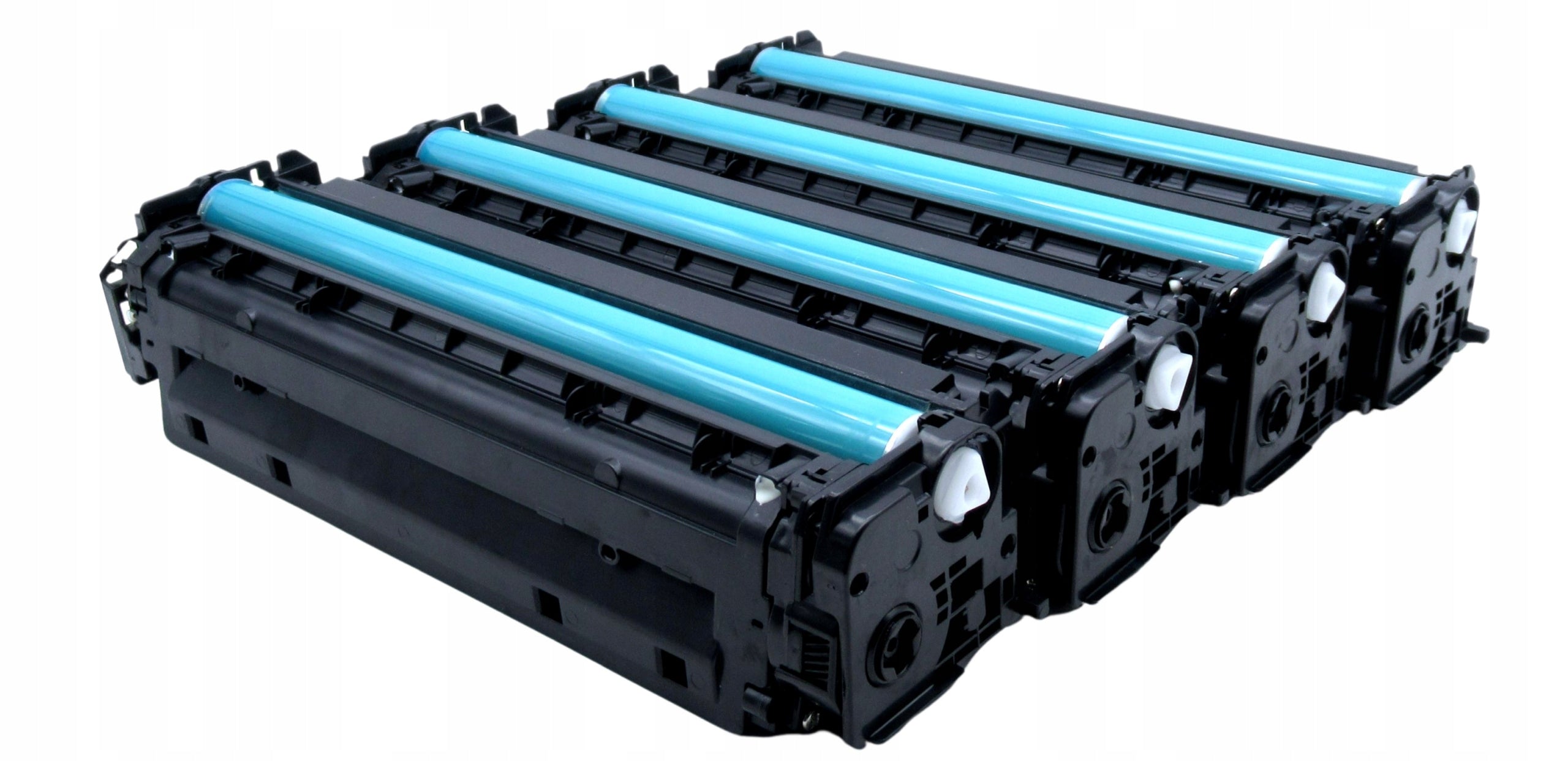 4x Toner cartridge for HP Color LaserJet CM2320NF MFP set Manufacturer code CC530A - CC533A |304A| LJ CP 2025 2026