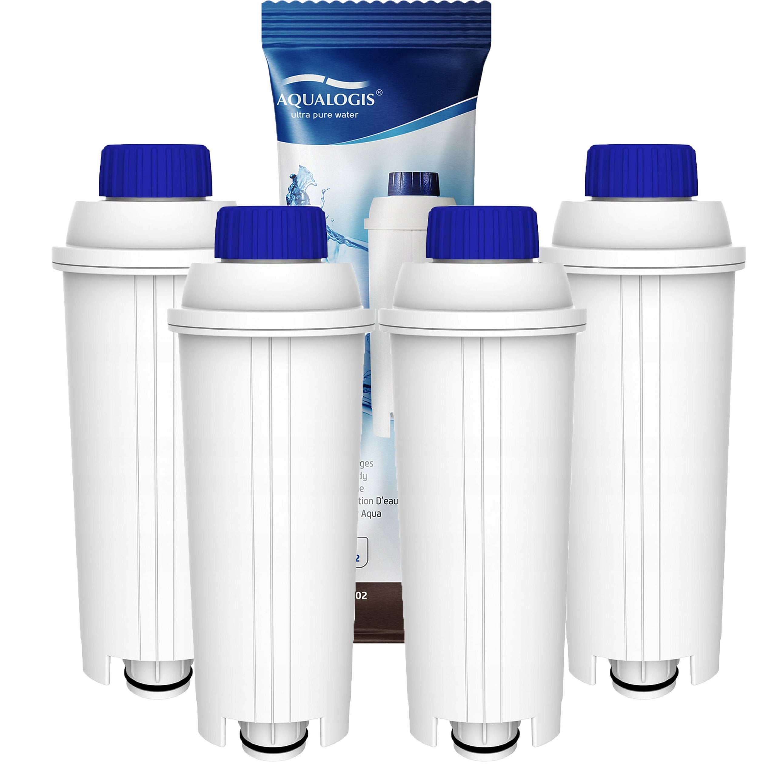 4x Water filter for Delonghi Eletta Explore Rivelia EXAM ECAM