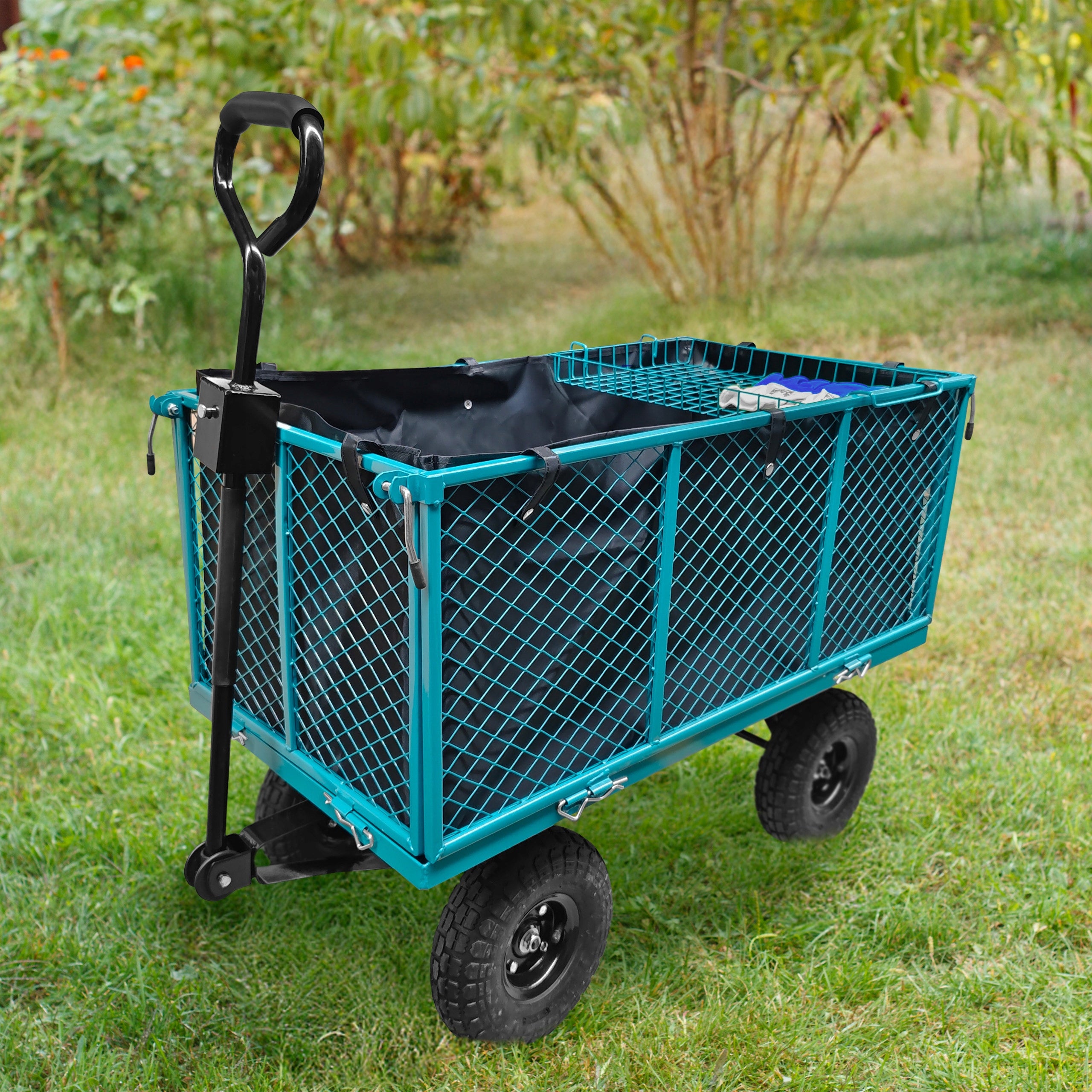 4x Wheelbarrow wheel for garden transport trolley auxiliary 280x82 16mm Brand Sillar