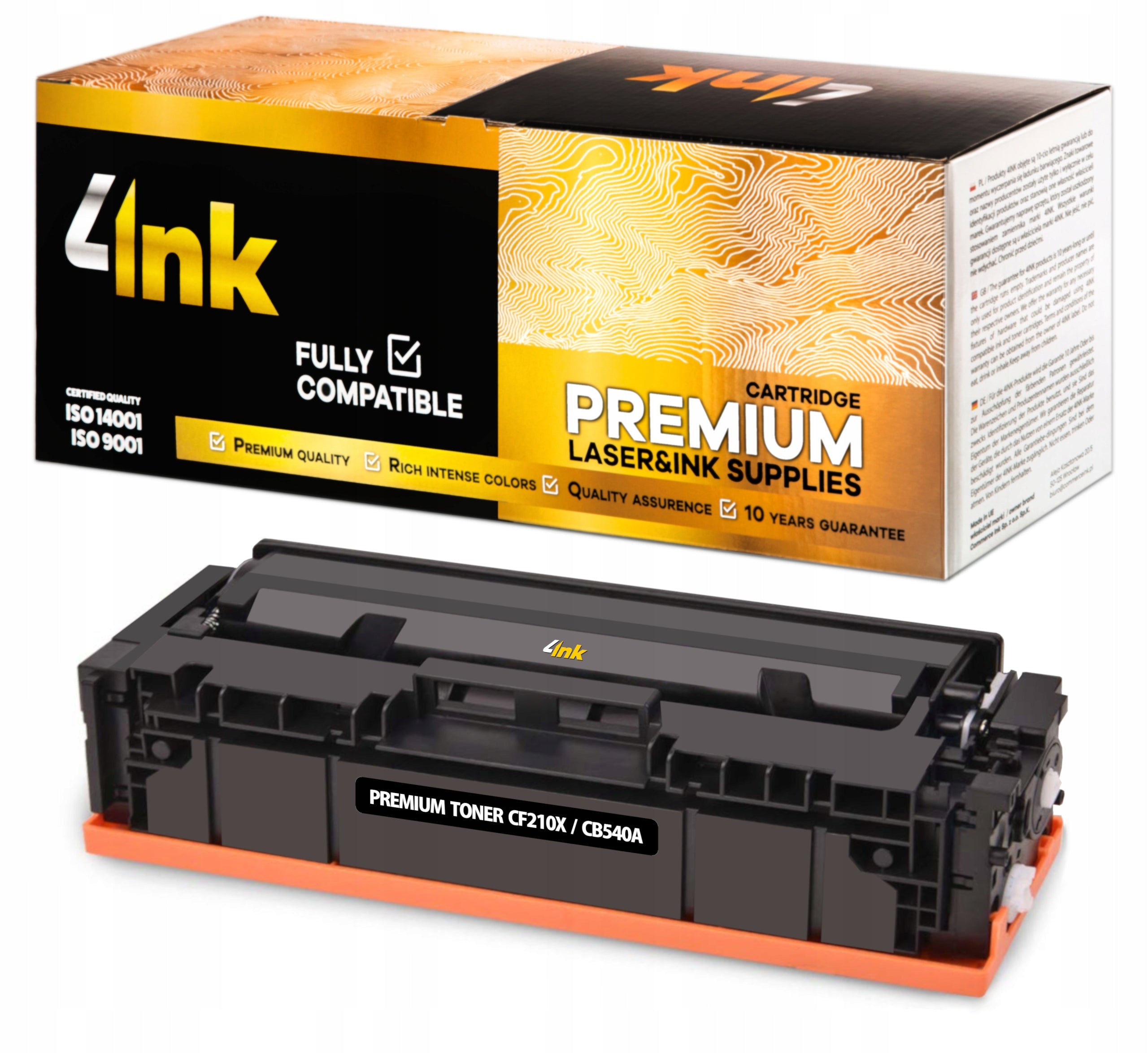 4x XL TONER FOR HP LASERJET PRO 200 COLOR M251n M251nw M276n M276nw PRINTER Manufacturer code 131X / 131A / LaserJet Pro 200 Color / C