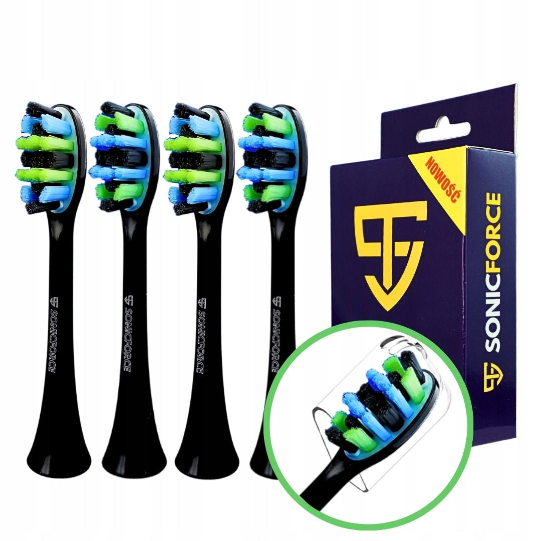 4x tips for Smilesonic GO EX UP replacement black premium sterile fibers