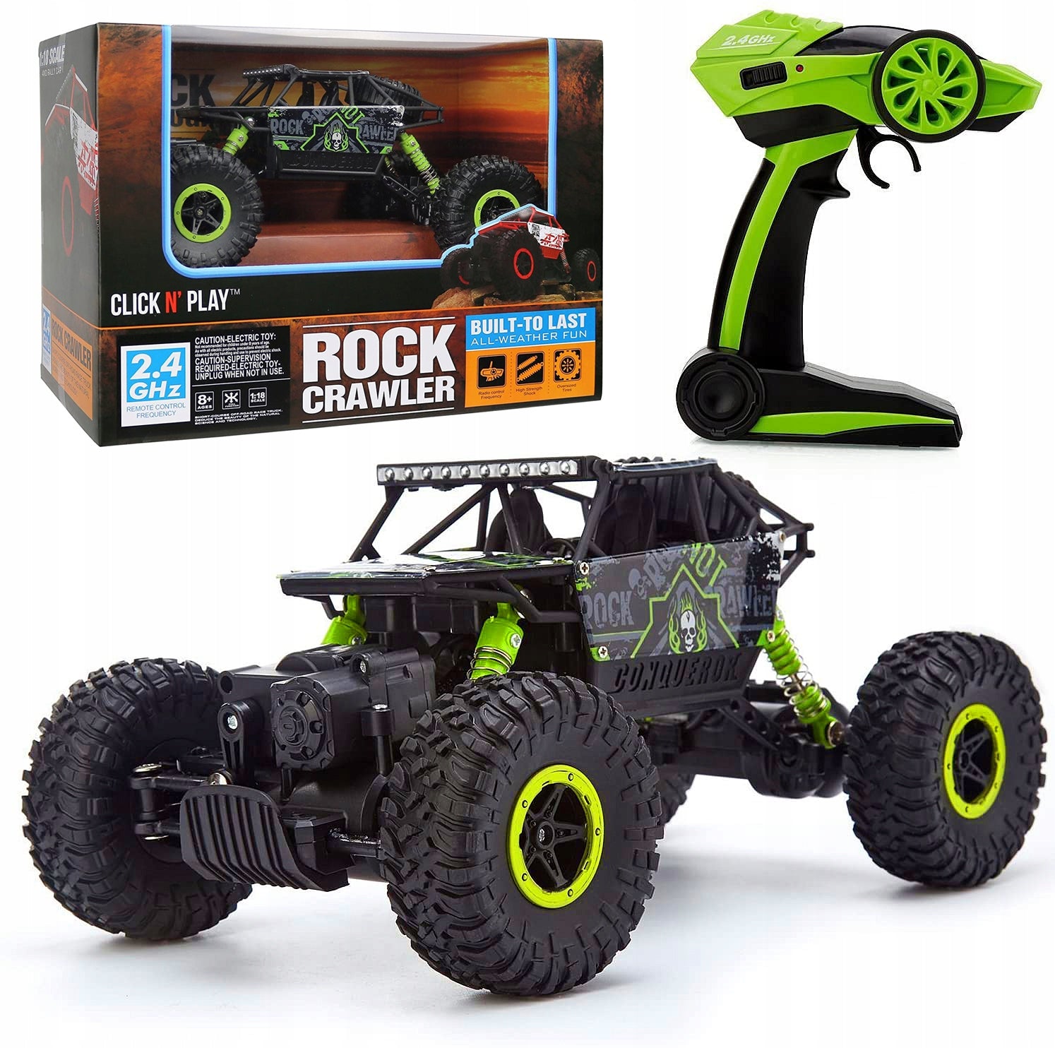 4x4 AUTO RC REMOTE CONTROLLED OFF-ROAD CAR
