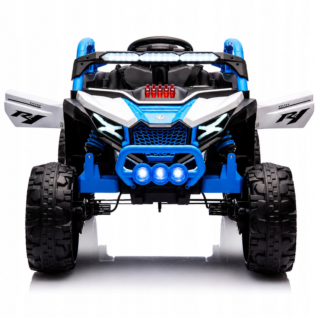 4x4 Buggy Battery Car for Kids + Remote Control | EVA Wheels | LED | MP3 Brand no brand
