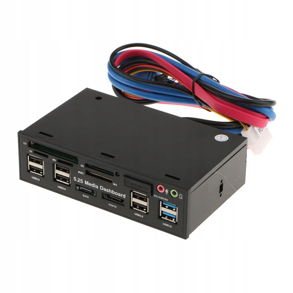 5.25" Multifunction Front Panel Media Dashboard