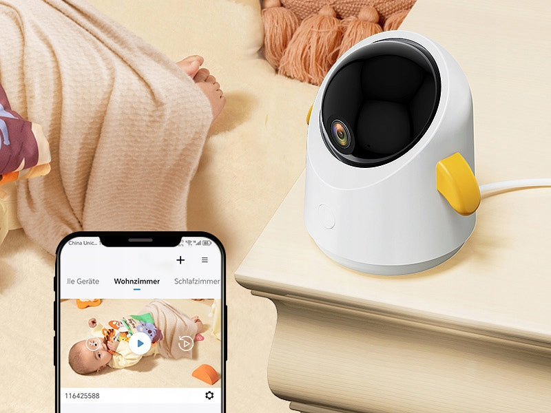 5" BABY MONITOR HOME WIFI CAMERA ROTATING REVOLVING-TILTING-zoom WITH 64GB CARD Medical device no