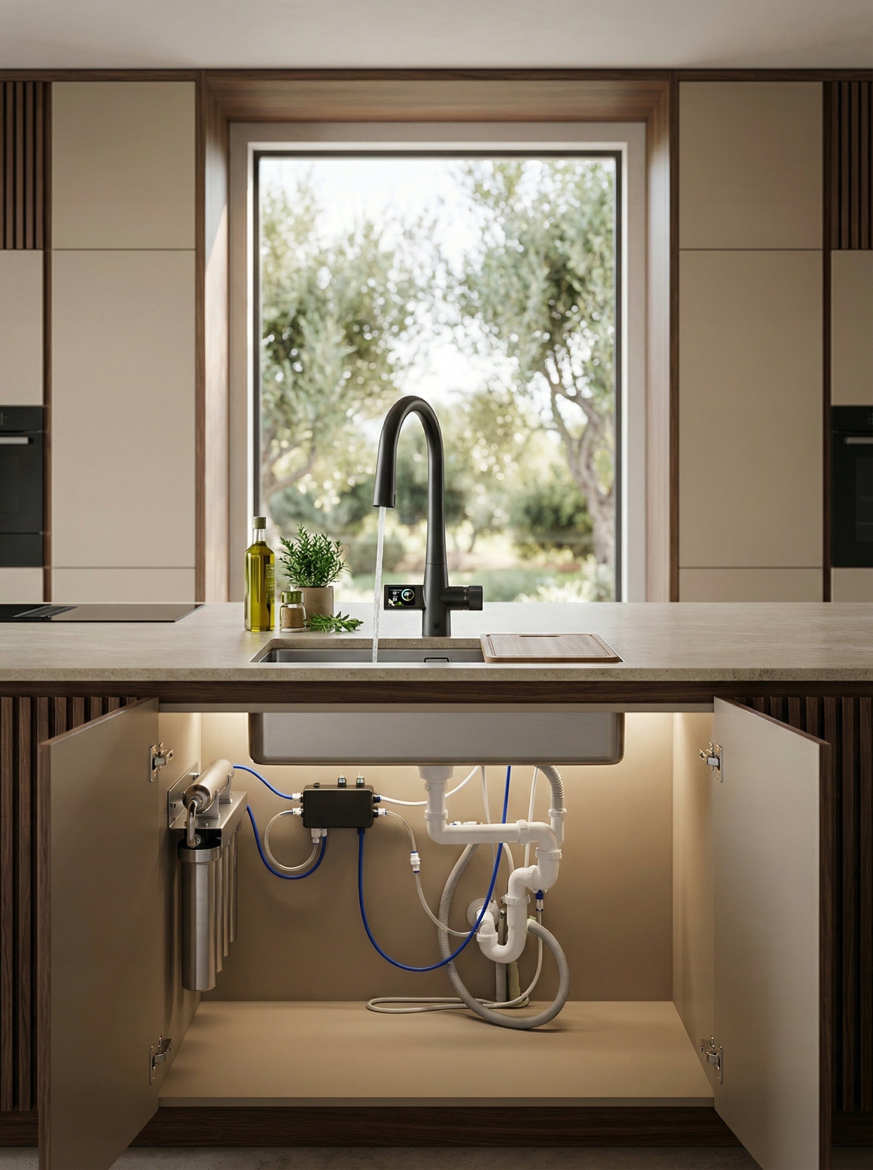 5 PHASE Sink WATER FILTER WITH CARTRIDGES & FAUCET Manufacturer code 5907056139607