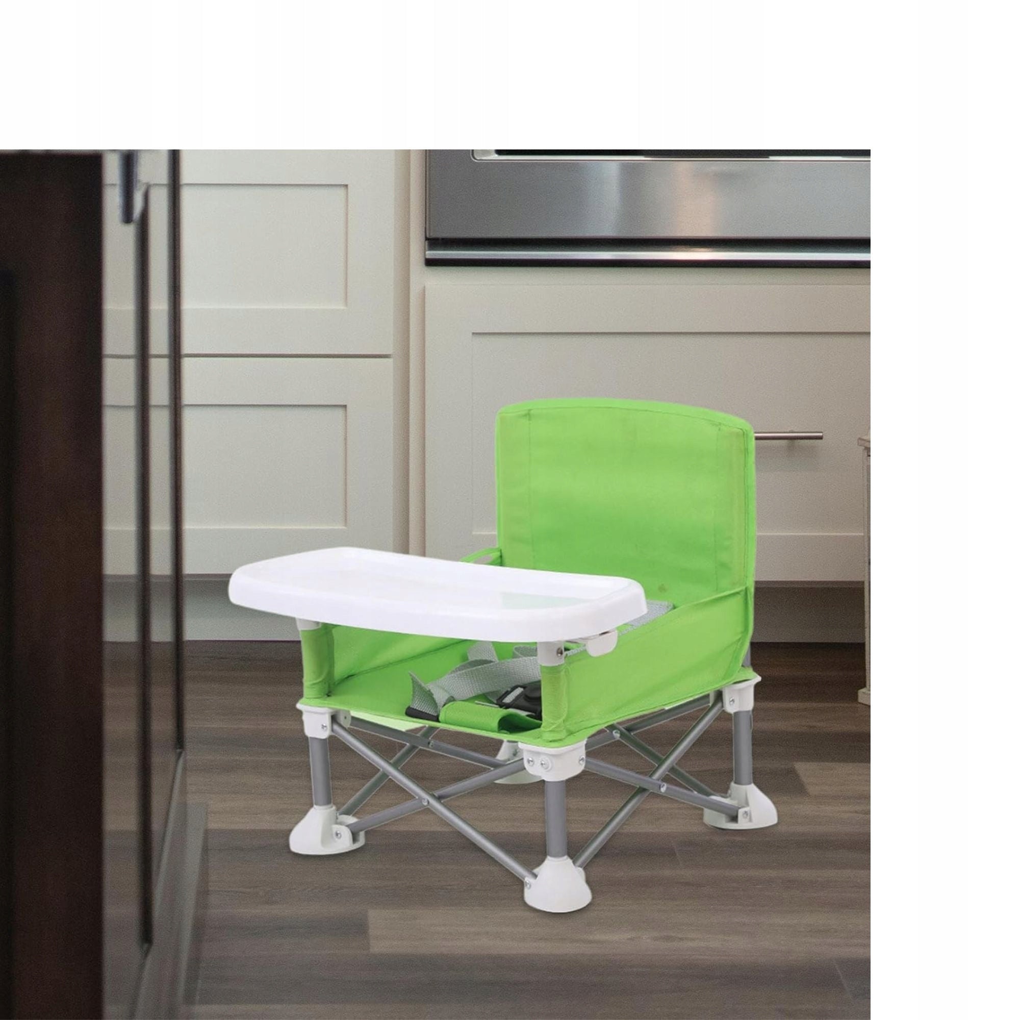 5-POINT FOLDING HIGH CHAIR, COMPACT AND PORTABLE, GREEN Manufacturer code 3831127612611