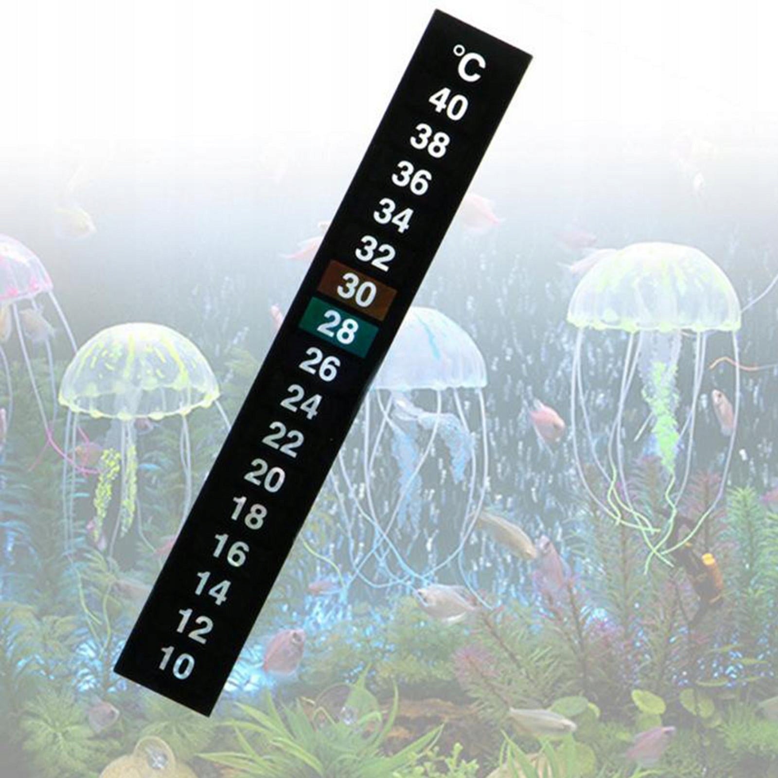 5 Pcs Traditional Adhesitable Aquarium Thermometer Medical device no