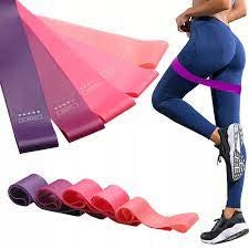 5 RESISTANCE RUBBERS FOR EXERCISE SET HIGH QUALITY RESISTANCE RUBBERS FOR EXERCISE Packaging status original