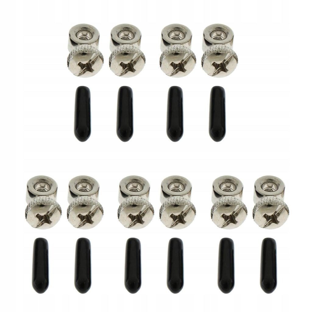 5 Sets Spare Speed Jump Rope Screws Skipping Rope Cable Cord End Caps Parts