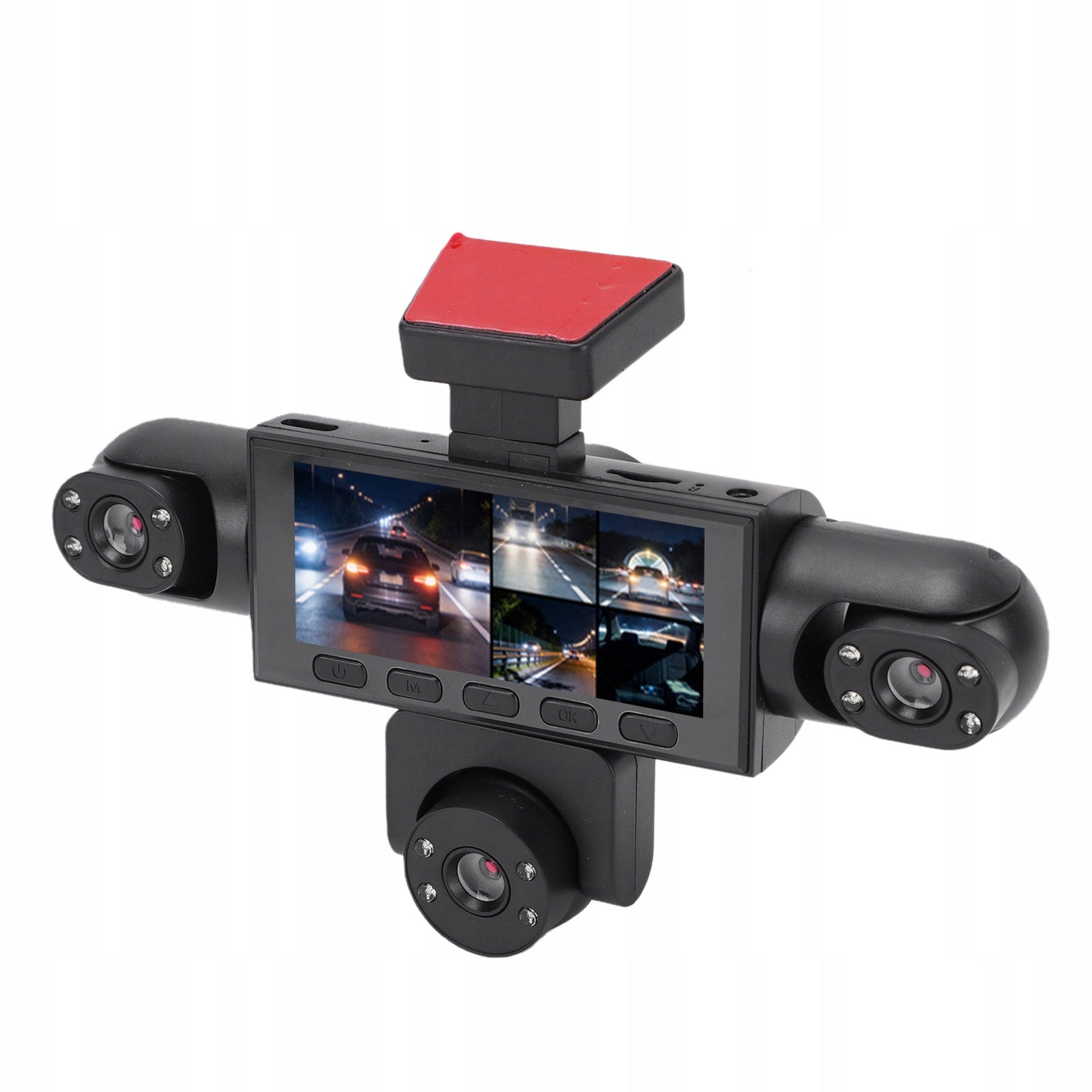 5 cameras Dashboard camera 1080P 140° wide angle HT mode Model 0963ETIB