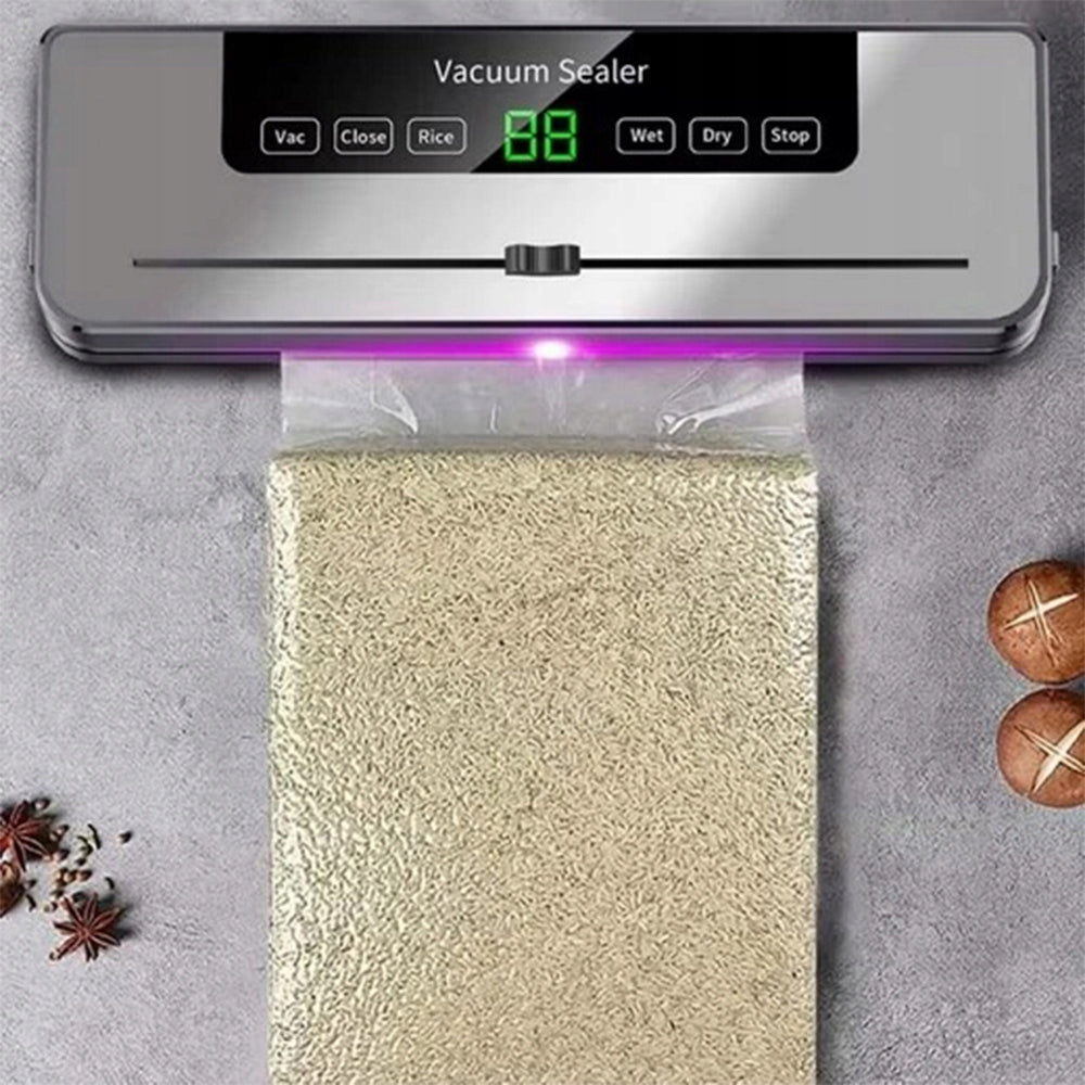 5-in-1 Vacuum Sealer 30cm Width Automatic Food Packaging Machine +50 Bags Manufacturer code HA-0009A1-QL