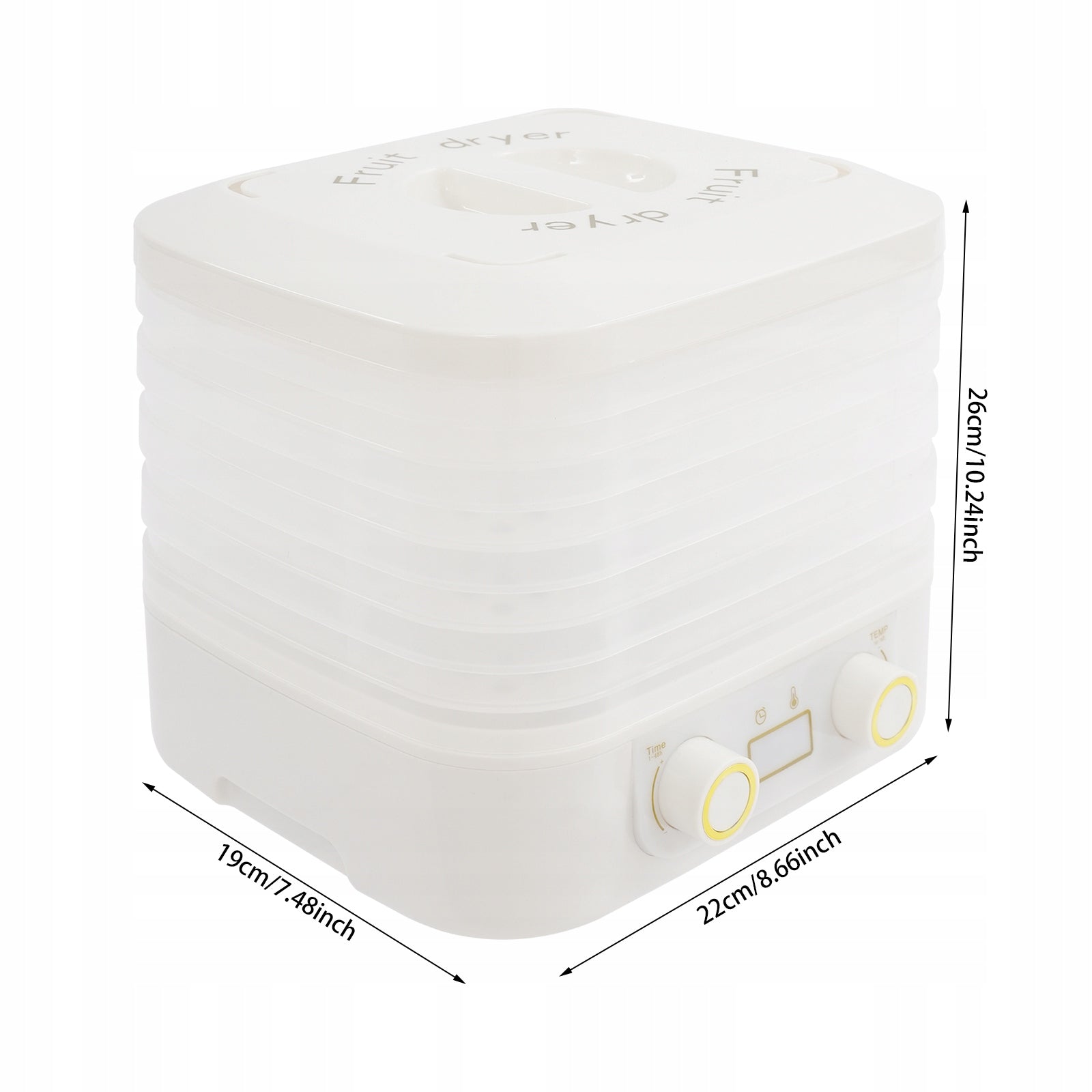 5-layer fruit and vegetable dehydrator EAN (GTIN) 763508678750